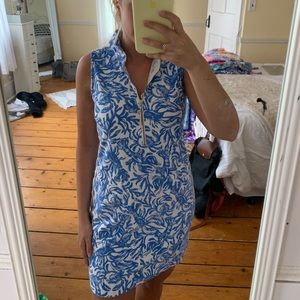 Lilly Pulitzer Lobster Zip Up Dress
